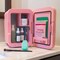 Home-Complete Skincare Fridge - 4L Mini Portable Fridge with 12V Charger by Pink 80-5209 - alternate 8